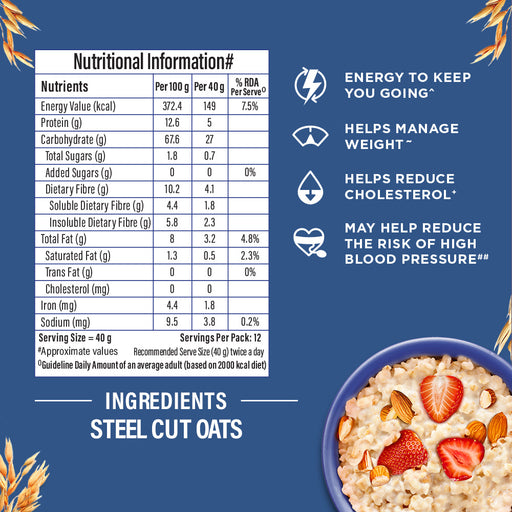 Steel Cut Oats - Old Fashioned