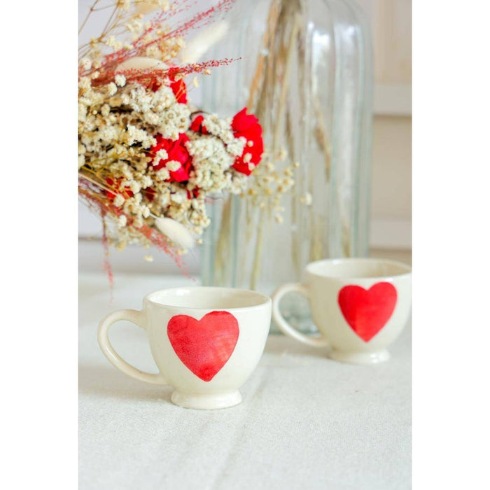 Heartbeat Mug - Set of 2