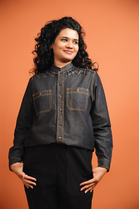 Charcoal Shirt - Twee In One