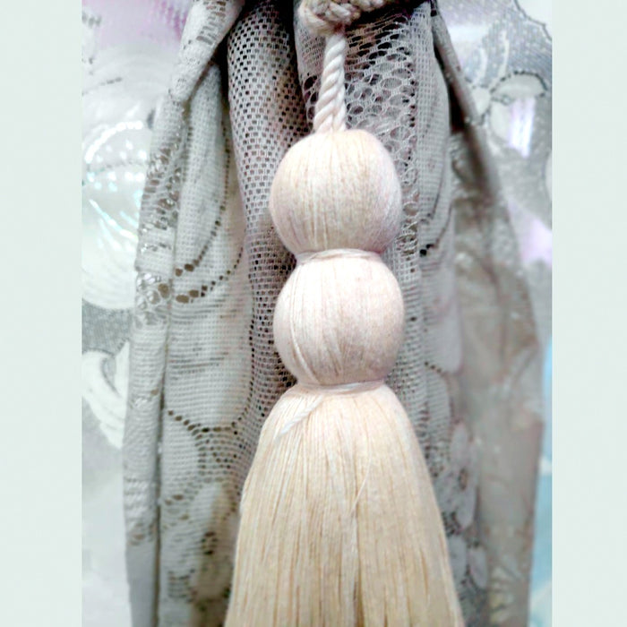 Tassel Knot Creamy Curtain Tie Backs (Set Of 2)