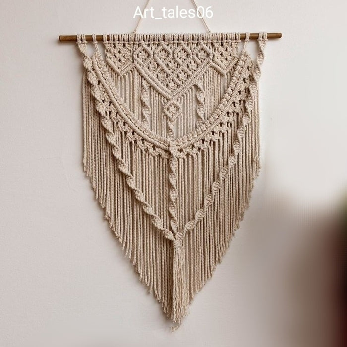 The Ornamental Boho Decor Macrame Wall Hanging