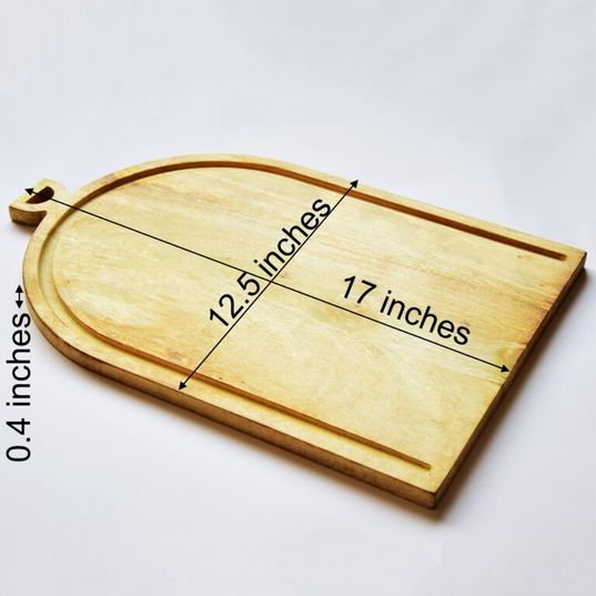 Wooden Trough Chopping Board