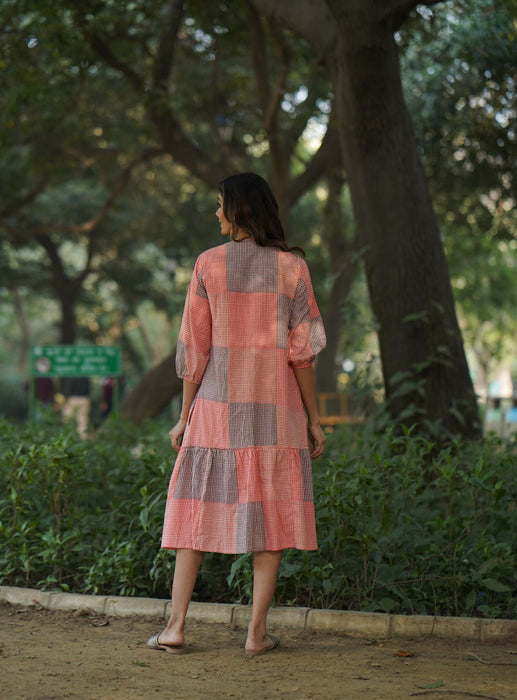 Gingham Fit n Flare Dress