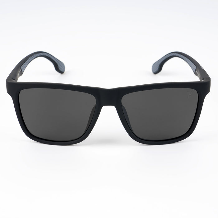 Voyage Exclusive Wayfarer Polarized Sunglasses for Men & Women (Black Lens | Matt Black Frame - PMG5254)