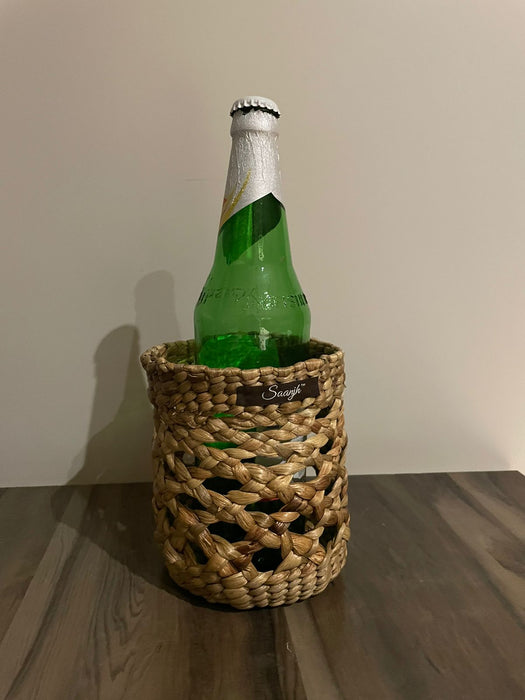 Water Hyacinth Wine Bottle Sleeve