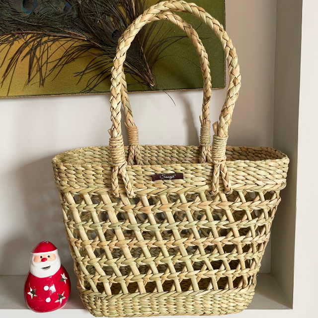 Rahi Water Reed Straw Market Tote