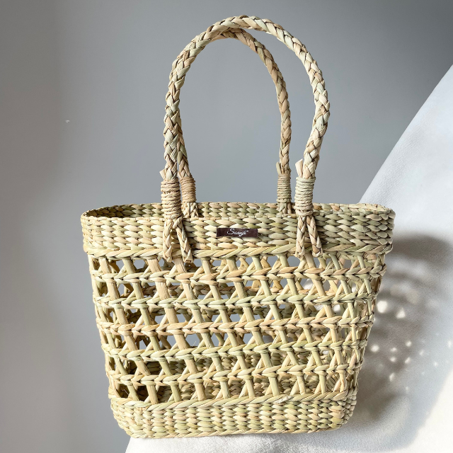 Rahi Water Reed Straw Market Tote