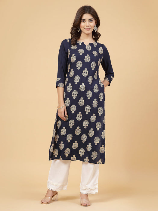 Ethnic Motifs Print Kurta