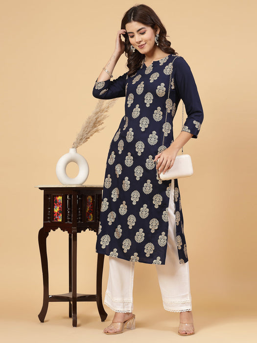 Ethnic Motifs Print Kurta