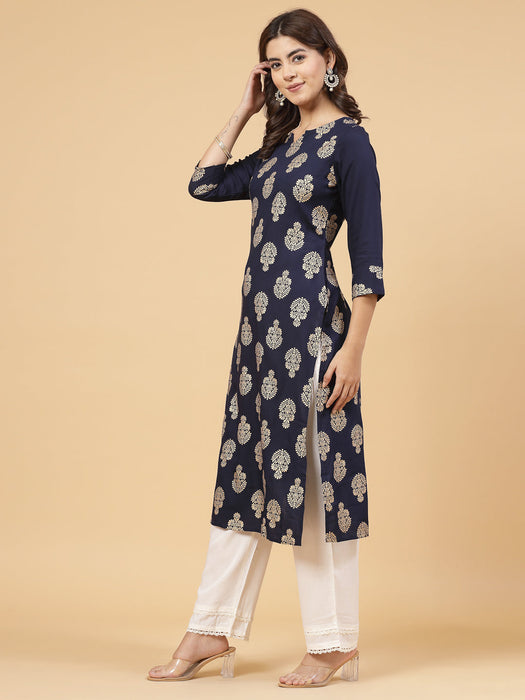 Ethnic Motifs Print Kurta