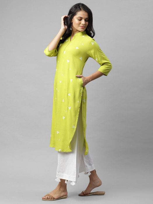 Printed Straight Kurta