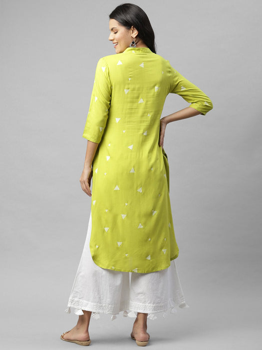 Printed Straight Kurta