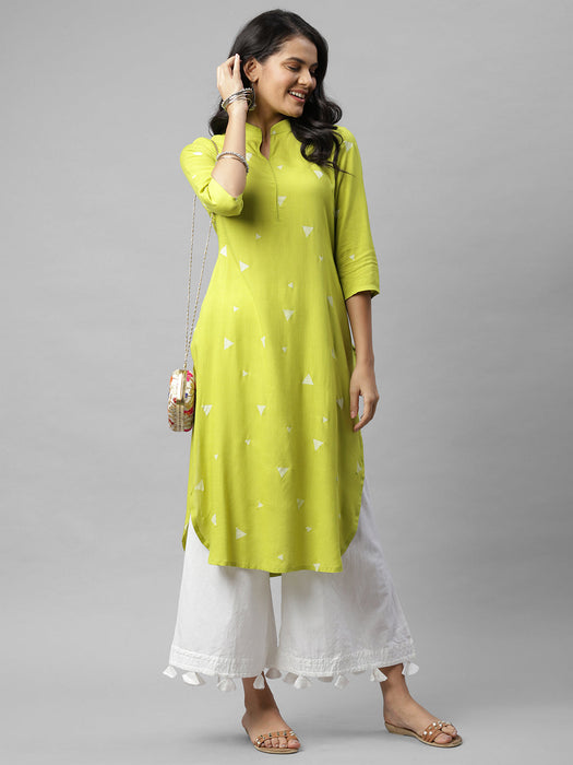 Printed Straight Kurta