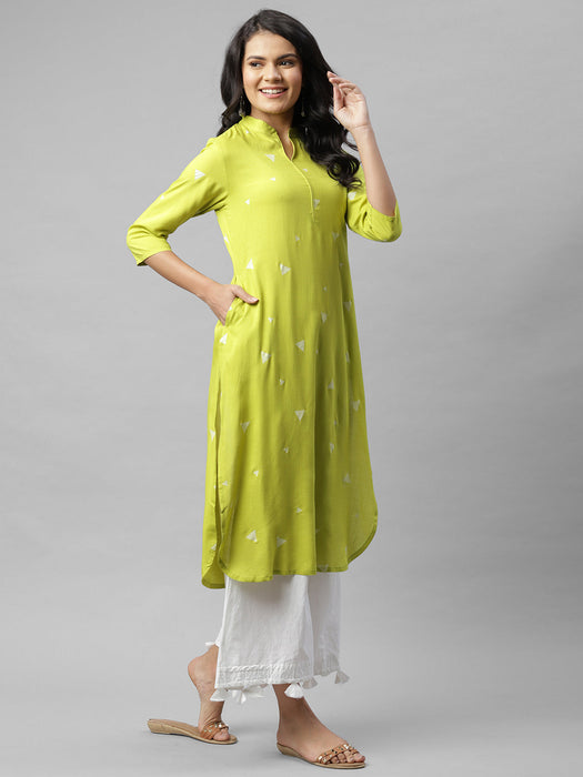 Printed Straight Kurta