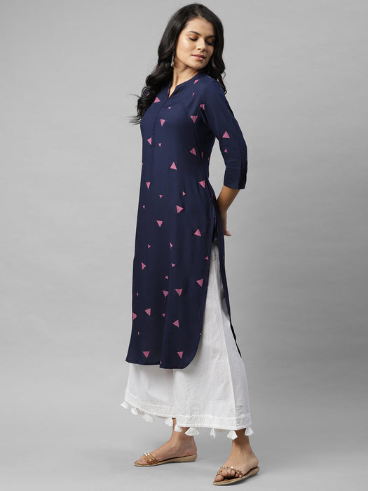 Printed Straight Kurta