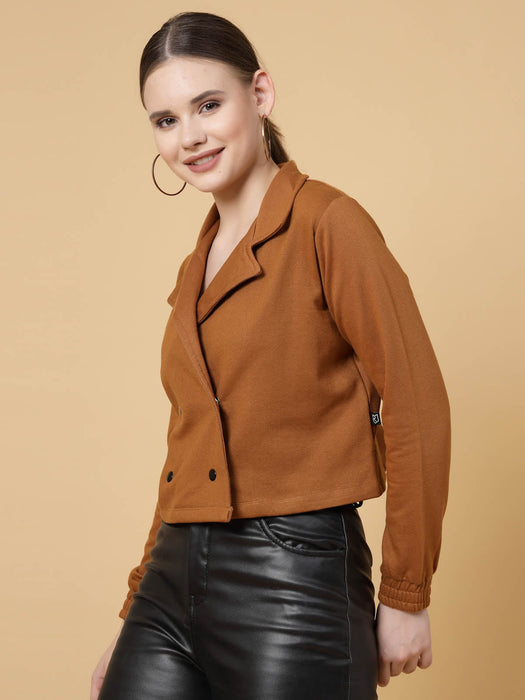 Fleece Biker Jacket