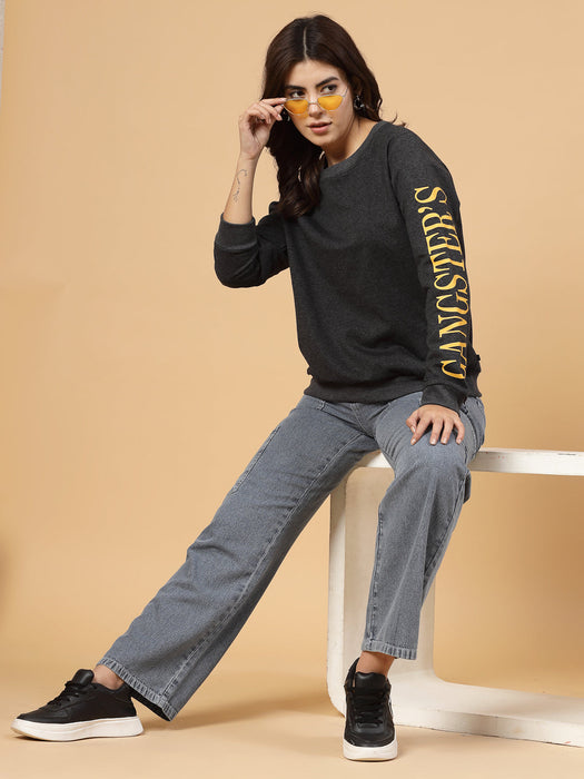 Women Gangster Paradise Oversized Sweatshirt