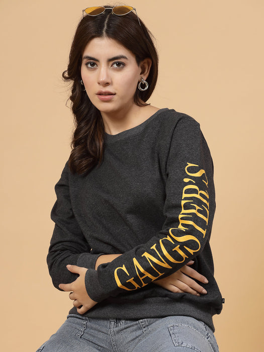 Women Gangster Paradise Oversized Sweatshirt