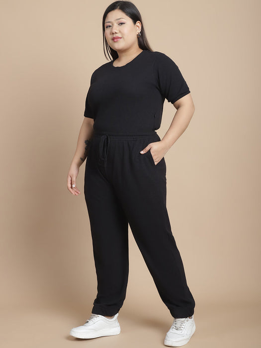 Stylish Pairing Top and Jogger Co-ord Set