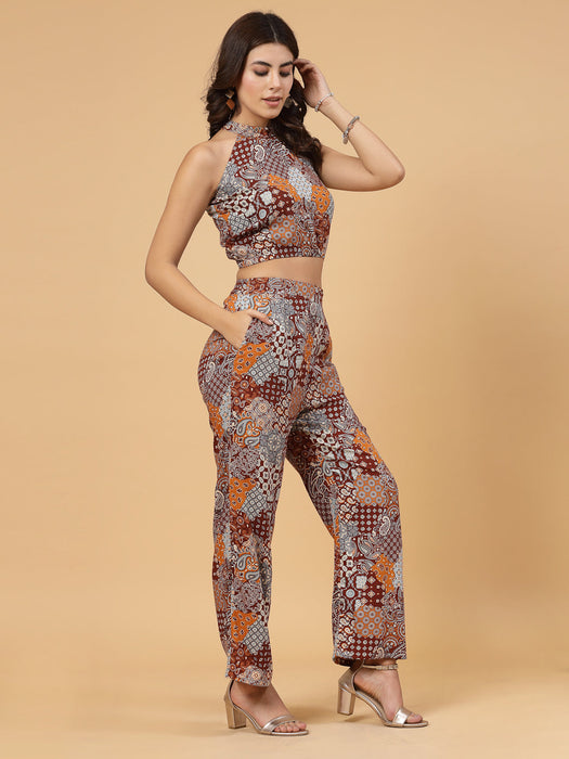 Women Paisley Print Co-ords