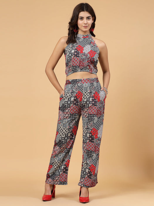 Women Paisley Print Co-ord