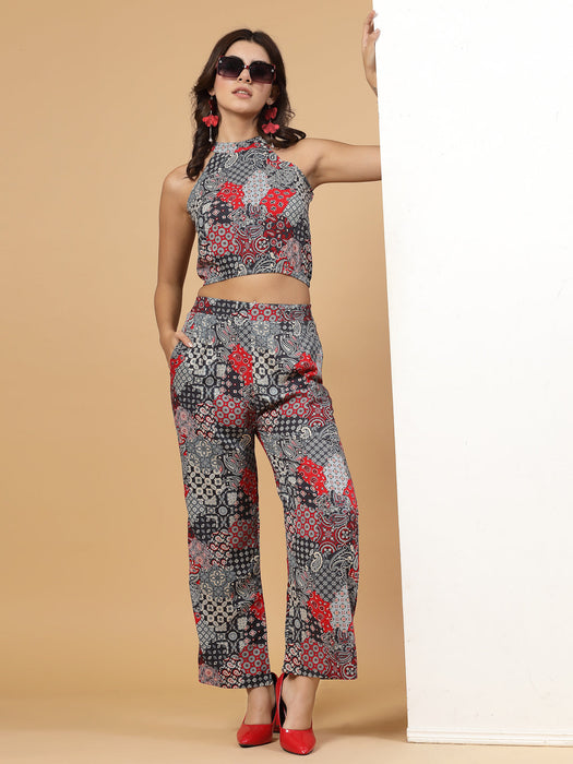 Women Paisley Print Co-ord