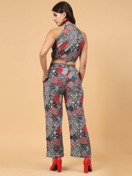 Women Paisley Print Co-ord