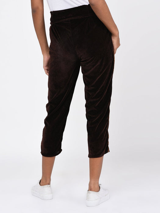 Brown Velvet Trousers