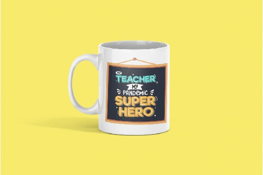 Superhero Teacher Mug