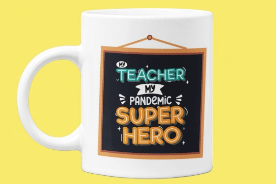 Superhero Teacher Mug