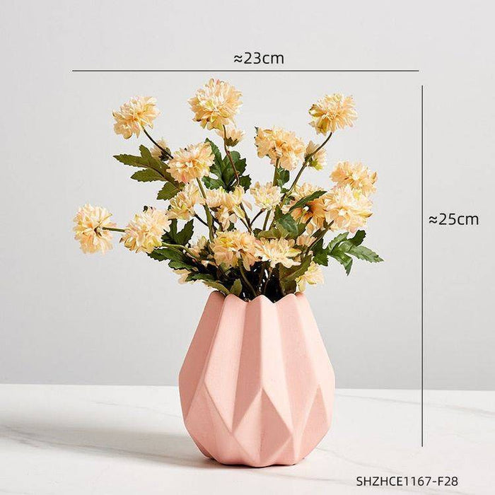 Geometrical vase-Pink