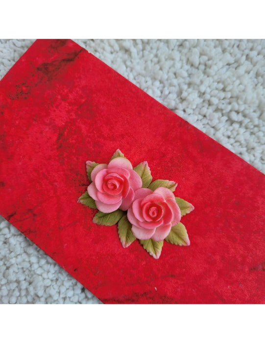 Rosa Envelope Set: Ruby Chartreuse And Berry Combo