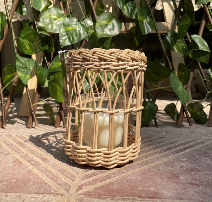 Cane Candle Holder