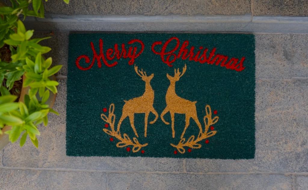 Merry Christmas Coir Mat