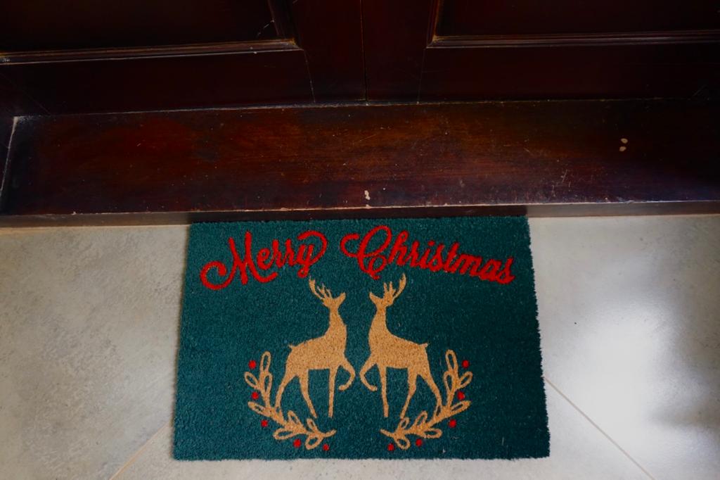 Merry Christmas Coir Mat