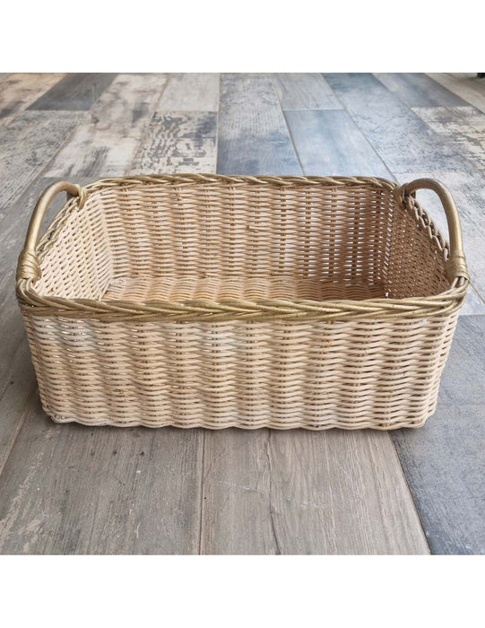 Walnut Brown Utility Basket