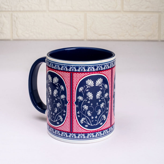 Ceramic Blooms in Brackets Mug