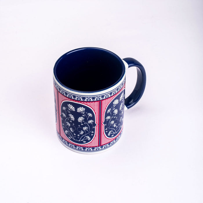 Ceramic Blooms in Brackets Mug