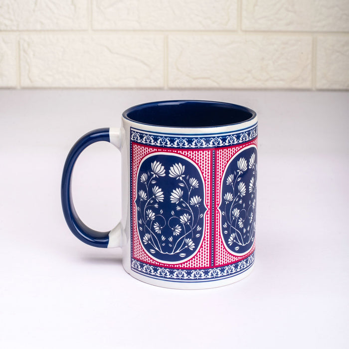 Ceramic Blooms in Brackets Mug