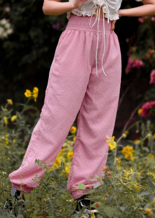 PRETTY PINK PICNIC JOGGERS