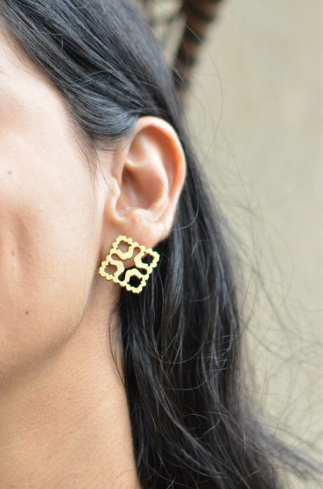 Padma Kunj Stud Earrings