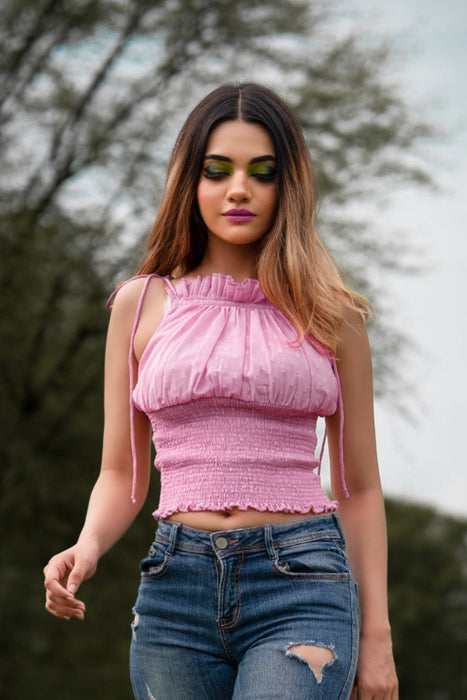 BLUSH PINK CANDY TOP