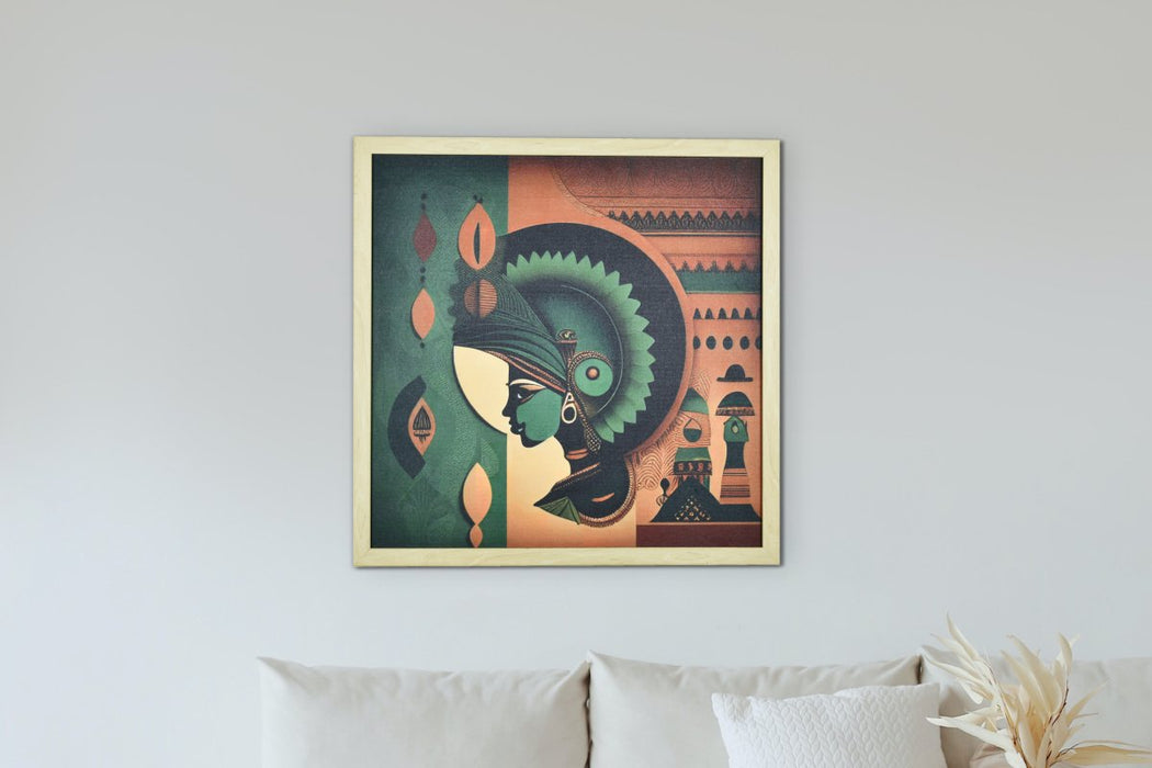 Tradition in Style: Artisan Canvas Wall Decor for Home