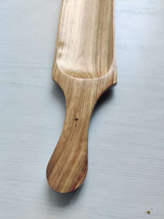 Corner Bat Shaped Wooden Platter