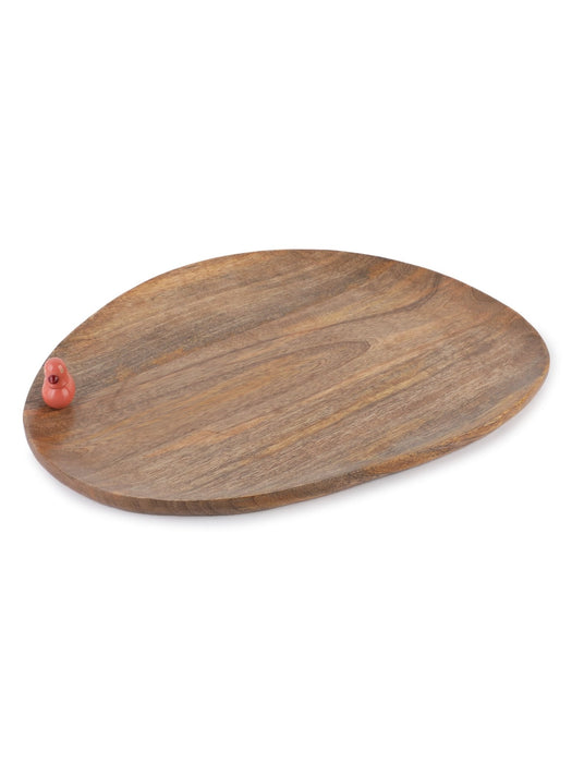 Elegant Egg Shaped Serving Platter