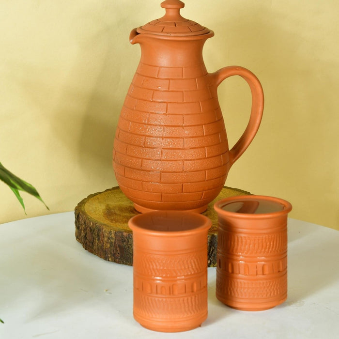 Sowpeace Premium Set of 2 Unglazed Terracotta tumbler