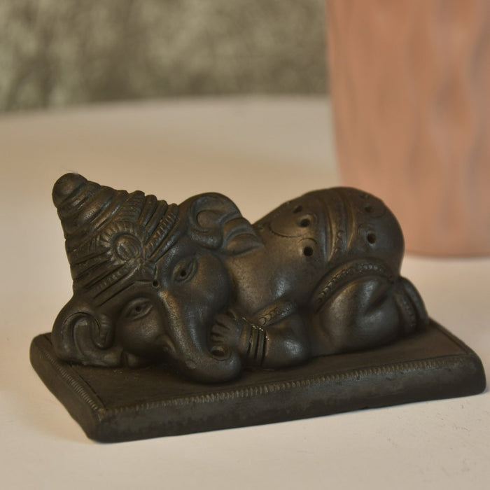 Exotically designed resting Ganesha