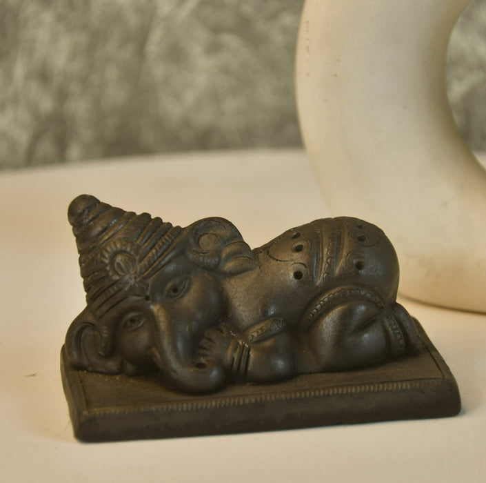 Exotically designed resting Ganesha