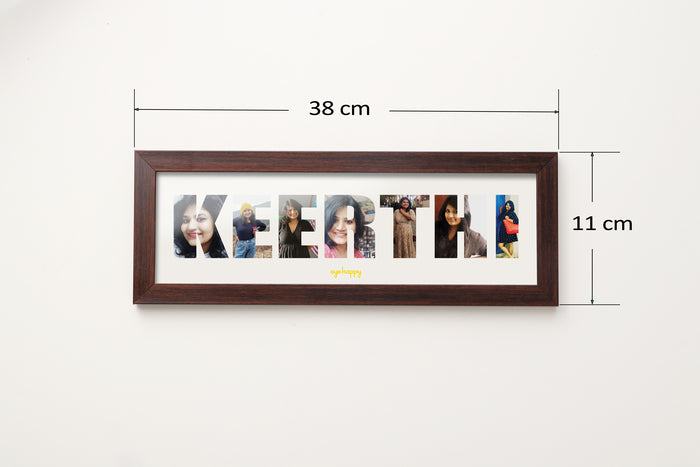 Frame the Name - With Glass