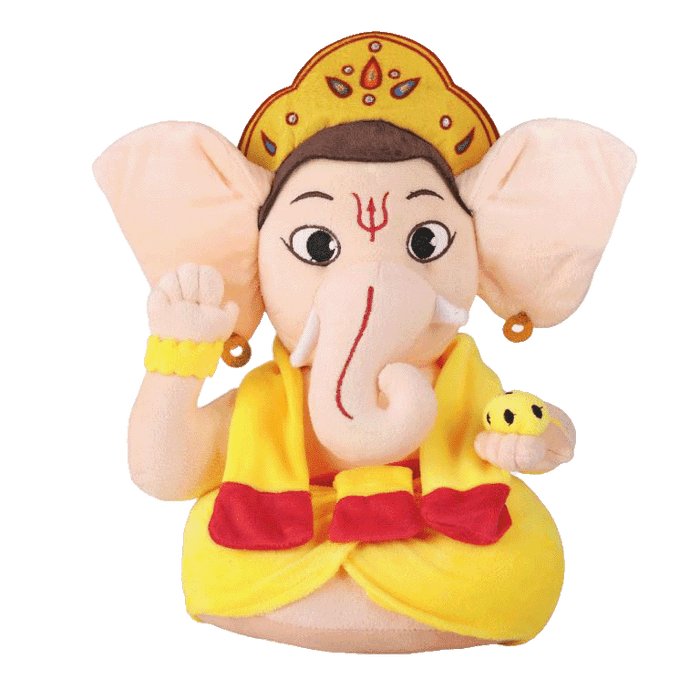 Mantra Singing Baby Ganesha Soft Toy